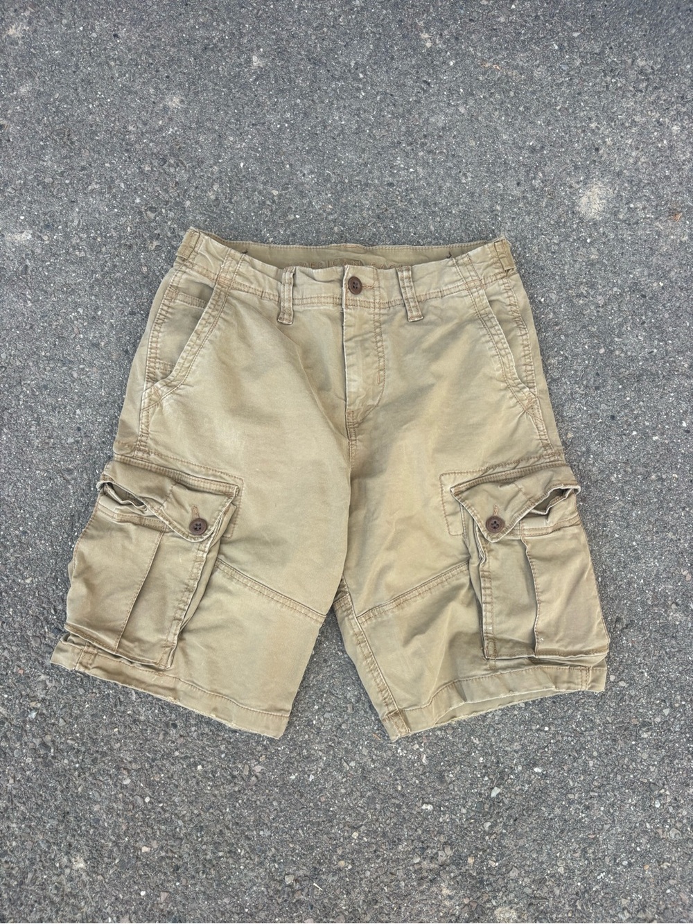Men's Cargo Shorts - Khaki
